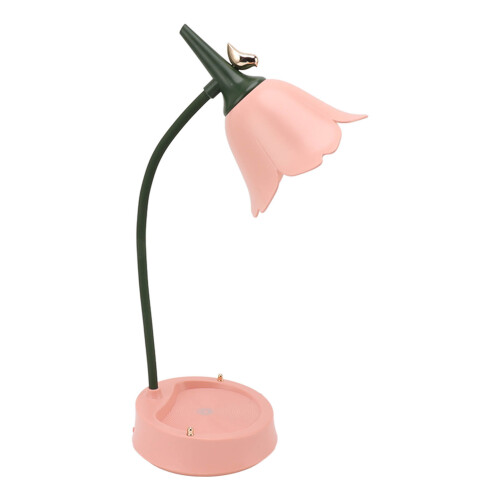 3W LED Touch Desk Lamp – Petal Design, 3Light Modes, USB 2