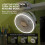 Witte compacte USB-oplaadbare clipventilator voor op het bureau. 5