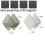 4 Pieces Magnetic Kitchen Wall Mount Storage Rack Organizer Space Saver 4