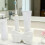 Bow-shaped toothbrush holder resin countertop organizer 5