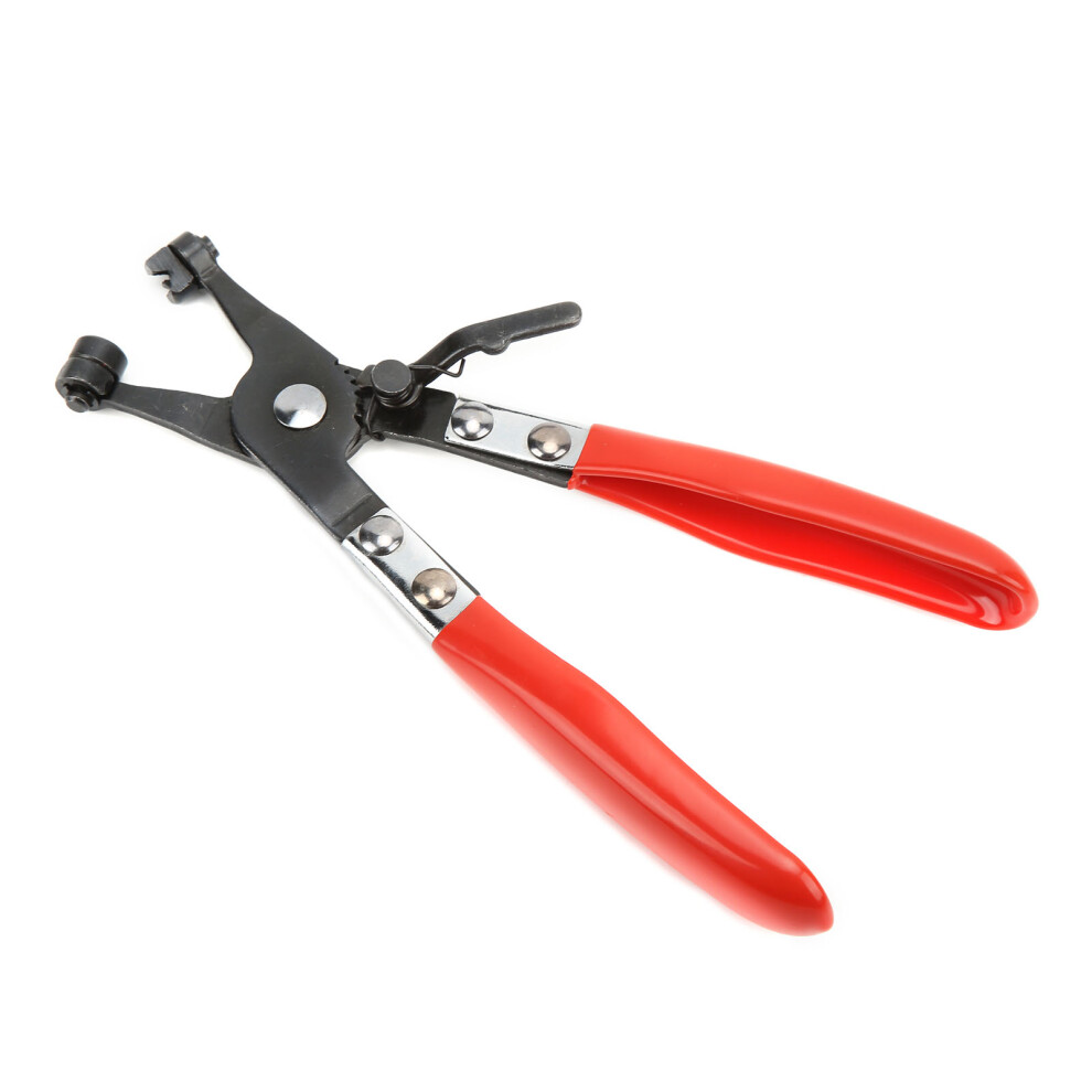 Stainless Steel Hose Clamp Pliers 8.6In Ring Swivel & Flat Band Repair Tool 9411376129461