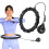 Weighted Hula Hoop, Black - Fitness Exercise Tool 4