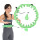 Weighted Hula Hoop, Green, Fitness Exercise Tool 2