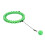 Weighted Hula Hoop, Green, Fitness Exercise Tool 6