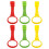 6 Pcs Sling Child Bed Accessories Pull Up Rings For Playpen 1