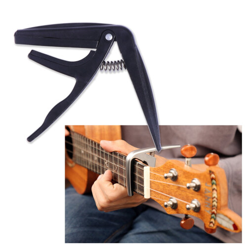 Επαγγελματικό Ukulele Capo για το ένα χέρι Ukelele Capo από κράμα ψευδαργύρου, αξεσουάρ 1