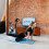 Fitness Mat, Non-Slip, Blue-Black, Durable 5