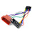 16-benet radioledningsadapter til Alpine bilstereo - direkte ISO-forbindelse, sort ABS-materiale, nem installation 6