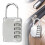 4-Digit Combination Padlock for Outdoor Use 2