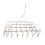 Professional Drying Equipment, Multipurpose Clothes Clip Rack for Small Size Clothes, Space Saving Laundry Accessory, Anti Rust Durable Hanger, 1