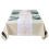 Mantel rectangular de PVC color caqui claro, 140 x 180 cm. 1