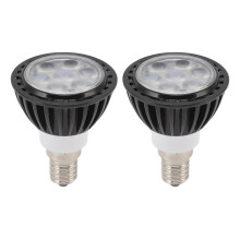 7W LED žárovka, bílé světlo 6000K, balení 2 ks