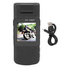 Wearable Mini Body Camera For Security, 1080P HD Recorder With IR Night Vision And Rotating Lens, Motion Activated Camcorder With Anti Shake Clip And