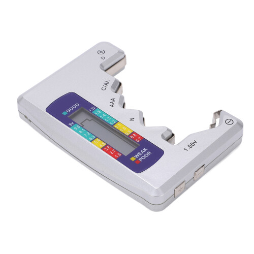 Universal Battery Checker Ψηφιακός ελεγκτής μπαταριών Οθόνη LCD Διαγνωστικά μπαταριών 2