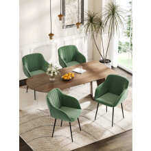 (Forest Green, Set of 2) GOEURVANT Dining Chairs