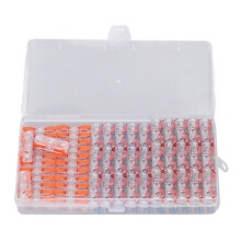 Connecteurs à levier faciles à utiliser, compatibilité universelle, kit de connecteurs d'épissure compacts, connecteur réutilisable, couvercle