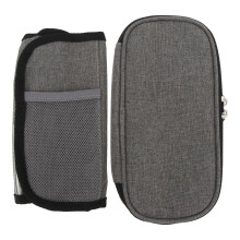 Multi Compartments Pencil Case For Office Organizer Travel Cosmetic Bag Large Capacity Water Resistant Durable Lightweight Washable Material With