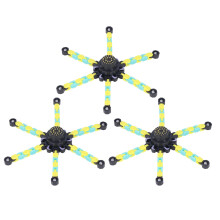 High Speed Bearing Fidget Spinners Deformable Fidget Toys Smooth Rotating Stress Relieving Toys Transformable Robot Design Creative Shape Building