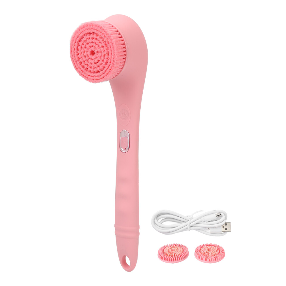 Manual Facial Cleanser With Soft Bristles Exfoliating Scrubber Brush Double Sided Silicone Head Massaging Tool For Deep Pore Cleansing Gentle On Skin
