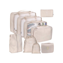 Travel Packing Cubes: Space-saving Storage with Smooth Polyester Protection, Mesh Breathable Design for Fresh Contents, Durable Lightweight Material
