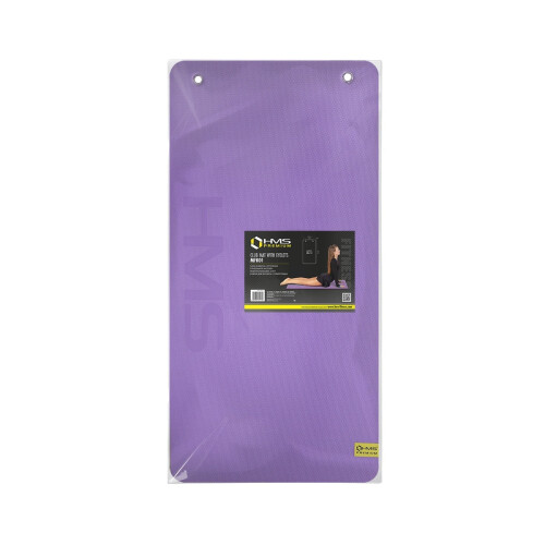 Fitness Mat, Violet-Black, Non-Slip, 6mm Thick 2