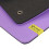 Fitness Mat, Violet-Black, Non-Slip, 6mm Thick 5