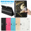 Capa para tablet de 10,1 polegadas com fecho de velcro, capa universal de couro com suporte e função flip-top, permitindo visualização em 2