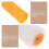 FRCOLOR 1 Pc Durable Self Leveling Screed Spiked Roller Spiked Screed Flooring Roller 3