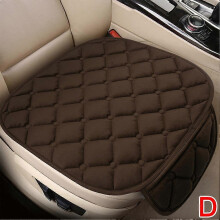 (Brown) Car Seat Covers Plush Anti Scratch Automotive Seat Protector Cushion Auto Seat
