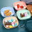 10-Pc Square Plastic Dinner Plate Set with Storage Rack – Lightweight, Multifunctional Serving Dishes for Home 5