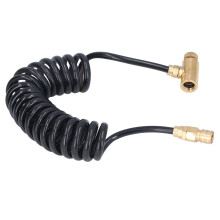 1500psi Brass Coil Hose Extension for Shooting Tool Adapter Set, 1.5m
