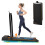 Folding Treadmill 1-10km/h LED Display Black 3