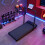 Folding Treadmill 1-10km/h LED Display Black 11
