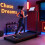 Folding Treadmill 1-10km/h LED Display Black 13