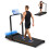 Folding Treadmill 1-10km/h LED Display Black 2