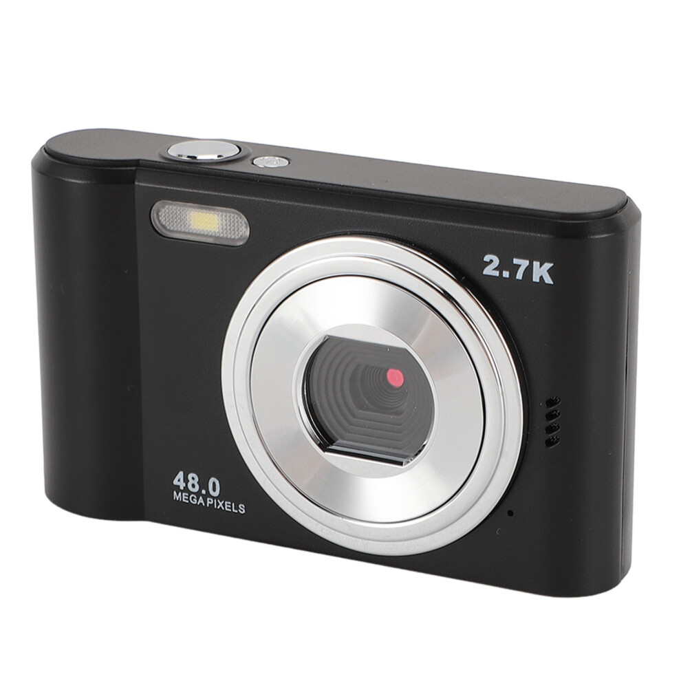 Compact 1080P 48Mp Digital Camera With 2.4" Tft, 8X Zoom, Rechargeable Black 8071387329369