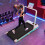 Folding Treadmill 1-10km/h LED Display Pink 11