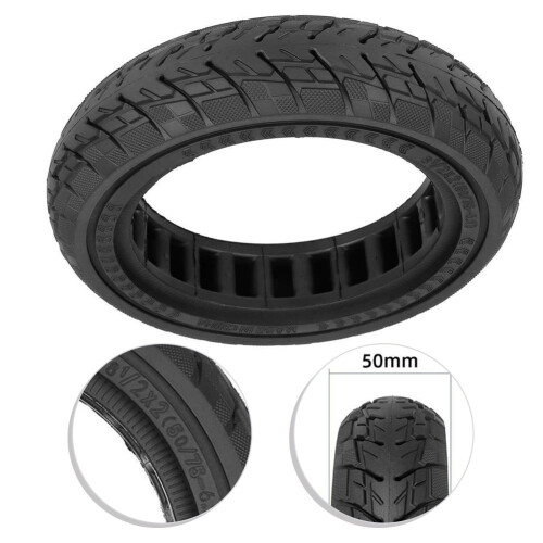 Pneu sólido off-road 50/75-6.1 de 8,5 polegadas (8 1/2 x 2) compatível com scooter Xiaomi M365/Pro. 2