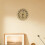 Barometer Weather Station 9cm Wall Mount Decorative Metal Frame Embedded Aneroid 8