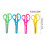 Plastic-Edge Safety Scissors with Spring Mechanism 4 pcs 3