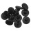Brake Light Switch Pads with Rubber Material for Various Car Models Black 12pcs 4