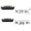 1Pair Magnetic Pogo Pin Connector, 12V 1A, 2.5mm Spring-Loaded, DC Power Socket, 60g Force, Waterproof Brass, Compatible with DIY Electronics 4