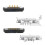 1Pair Magnetic Pogo Pin Connector, 12V 1A, 2.5mm Spring-Loaded, DC Power Socket, 60g Force, Waterproof Brass, Compatible with DIY Electronics 5