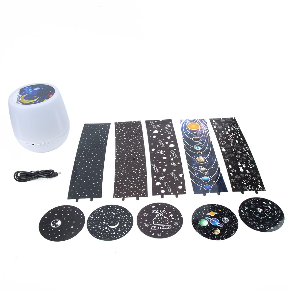 Luminous Explorer, Multi-Theme Movie Projector, Rotating Star Light Projector, Rechargeable Child Sleep Aid, Navigate The Wonders Of The Universe