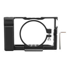 Colivă universală pentru cameră, accesorii din aliaj de aluminiu, puncte de montare, interfață Cold Shoe, design dintr-o singură piesă,