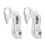 4 Pcs Bicycle Tail Hook Aluminum Alloy Universal 3