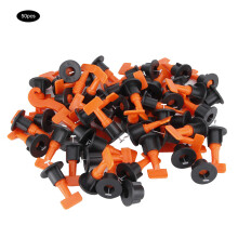 Tiling Mastery Kit, Reusable Tile Leveler Spacers with Cross-shaped Spacers for Precise Tile Alignment, Supports Tile Gaps from2mm to6mm (50Pcs)