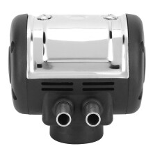 Gentle Milking Experience, Stainless Steel Pneumatic Pulsator with Two Exits Design, Adjustable Pulse Frequency for Optimal Comfort
