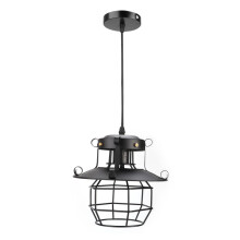Felinar de tavan antic rezistent la rugină, lampă pandantiv industrială vintage pentru baruri, hoteluri, lampă suspendată cu soclu E27/E26