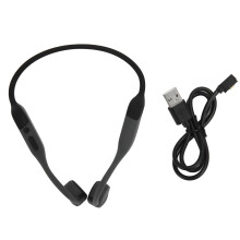 Slúchadlá odolné voči potu s kostným vedením, otvorené uši, Bluetooth 5.2, vodeodolné, bezdrôtové, ľahké, s dlhou výdržou batérie,